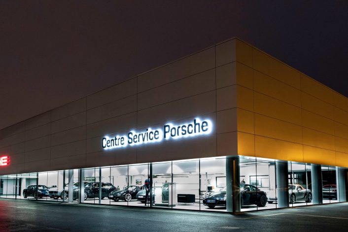 Chantier Porsche par ARCHI 3A
