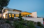 Chantier L'art en lumière par Hervé Porte maitre d'oeuvre Frantz Cazorla & ® Karine Joannet - Extérieur