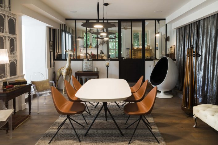 Chantier La Maison des merveilles par Amelie Domas & ® Karine Joannet - Salon