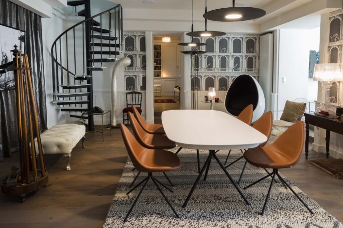 Chantier La Maison des merveilles par Amelie Domas & ® Karine Joannet - Salon