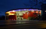 Façade nuit chantier COLOC Cournon par Jalicon